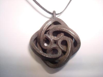 Interlocking Celtic Necklace Pendant