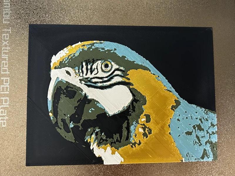 Lithophane photo printing tool (multi-color 3D printed photos can be played even without AMS)