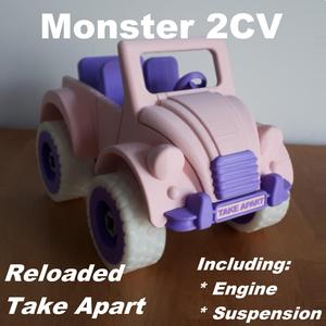 Monster 2CV - Take Apart Toy (RELOADED)