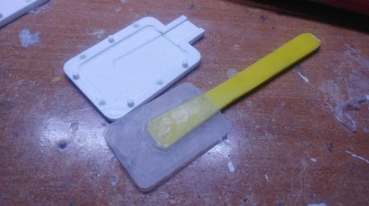 Silicone head  kitchen spatula