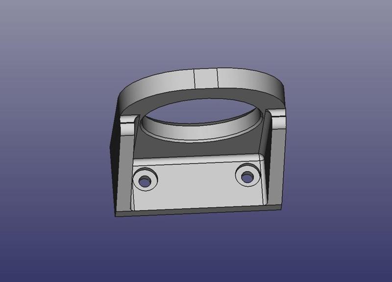 Flashlight wall mount holder