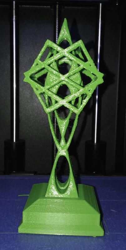 3d Printing Awards Trophy 2018