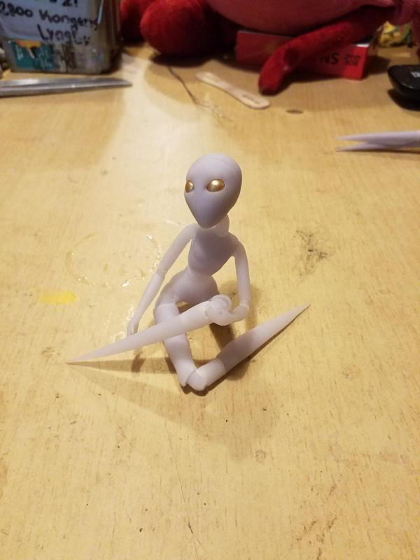 Alien fey bjd female