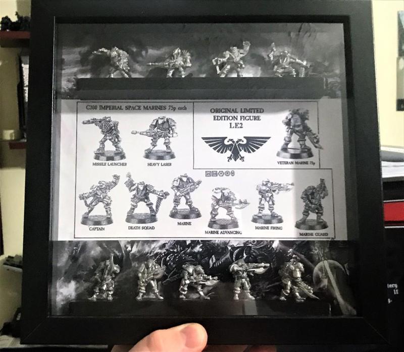 Citadel / Warhammer Slotta Mount / Holder for Ikea Ribba Frame