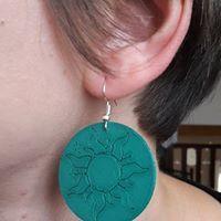 Sun Earrings / boucles d'oreilles Soleil