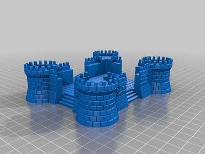 Castle Playing Card Holder