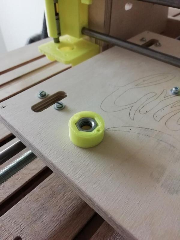 Chiocciola per scorrimento asse Z