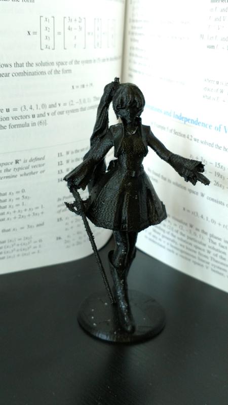 3D PRINT READY!! Weiss Schnee from RWBY