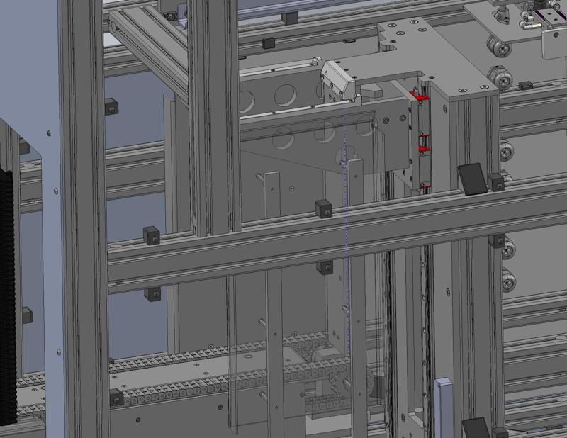 Automatic palletizer-industrial 3D model