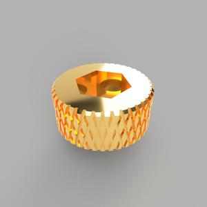 m6 knurled mini knob