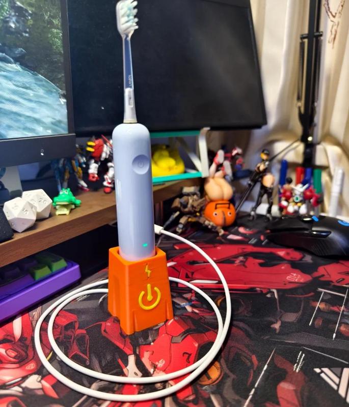 Electric toothbrush charging dock