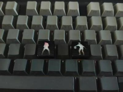 Xiao Heizi Kung Fu Brother Keycap