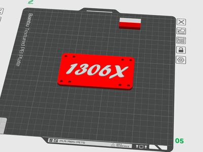 VEX V5 Competition License Plate