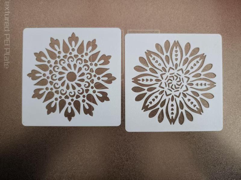 Scratch art template