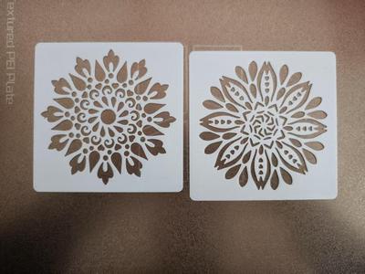 Scratch art template