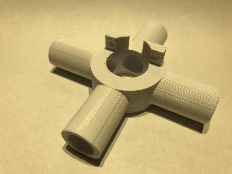 centerpiece mount Spiderbeam antenna (Skypper,G4ZU)