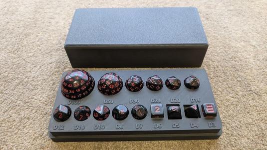 15 Piece Dice set storage case v2
