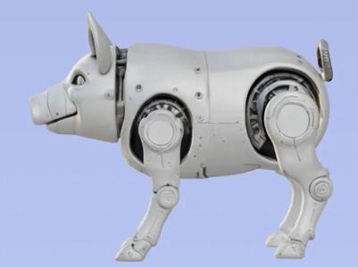 Mech Pig—A Powerful Ally in the Future World