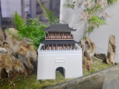 Ancient Style City Gate Building