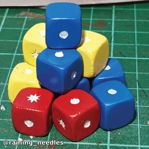 Simple Custom Game Dice