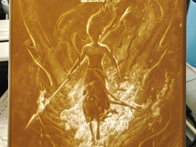 Nezha Poster Lithophane 4