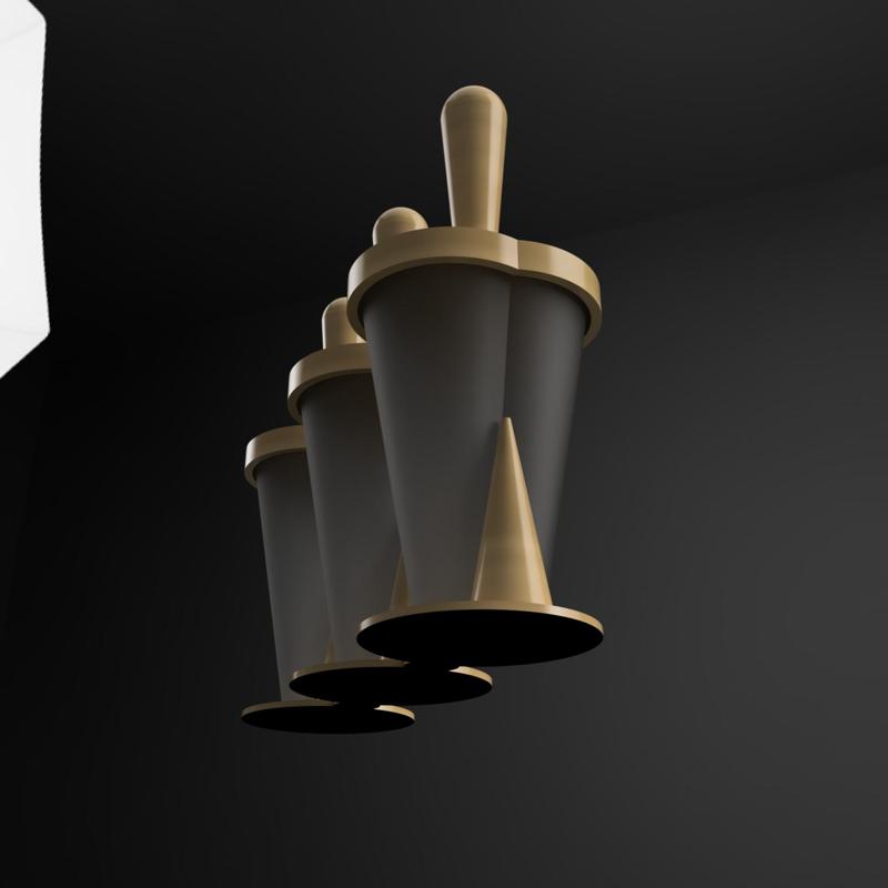 Multi-sized Popsicle Ice Cream Moulds