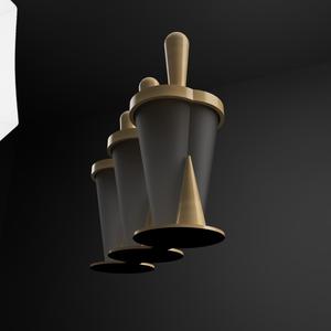 Multi-sized Popsicle Ice Cream Moulds