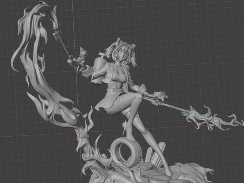 Zero Zone - Bernice Figurine