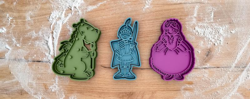 Mini pack cookie cutter from Saint George Day