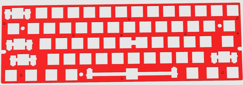 Wooting 60HE ANSI Plate