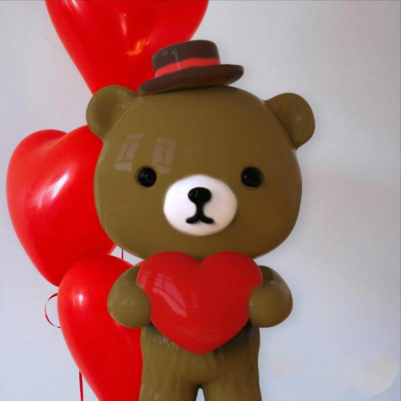 Valentine Bear