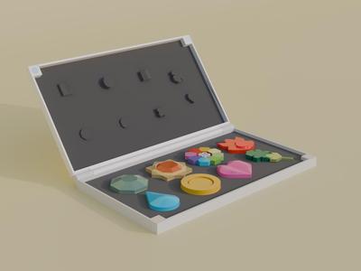 Badges Pokémon - Indigo League - Fridge Magnet