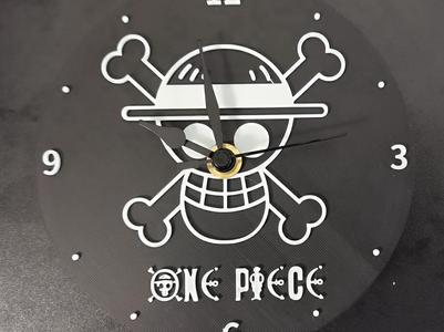 One Piece Clock 150x150x30