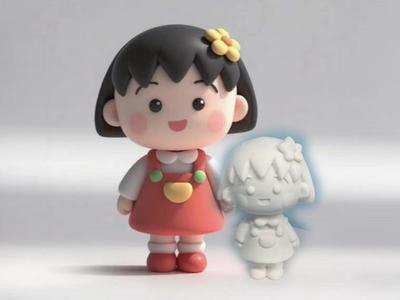Chibi Maruko-chan Figurine