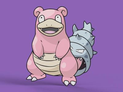 Slowbro Wall Art