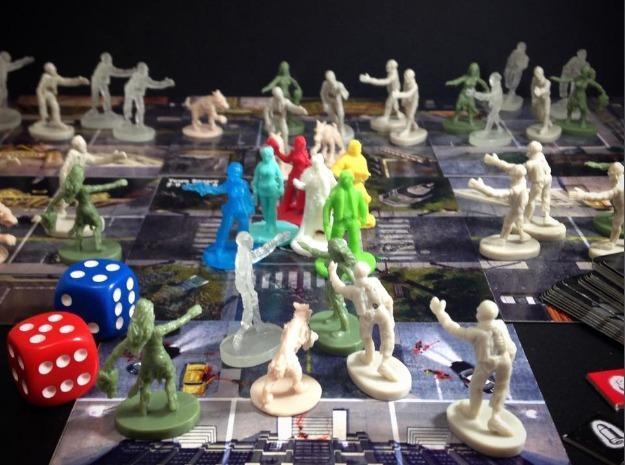 Resident Evil player pieces for Zombies!!!