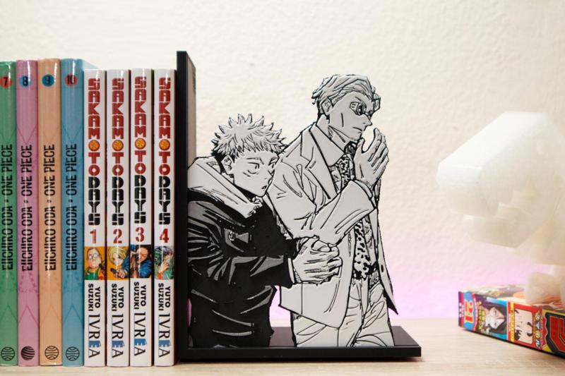 Bookend of Yuji Itadori and Nanami Kento | Jujutsu Kaisen Fan Art 👹