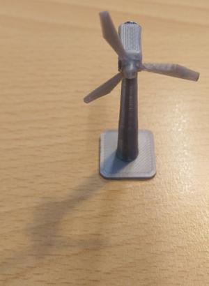 wind turbine / Windkraftwerk