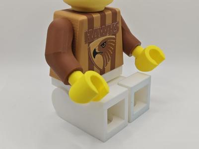AFL Brick Man - Hawthorn Hawks (500%)
