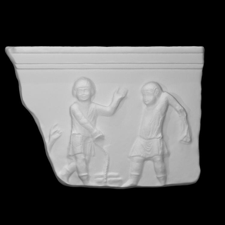 Relif with Children Playing