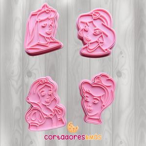 DISNEY PRINCESS CUTTER AND STAMP - CUTTER PRINCESS
