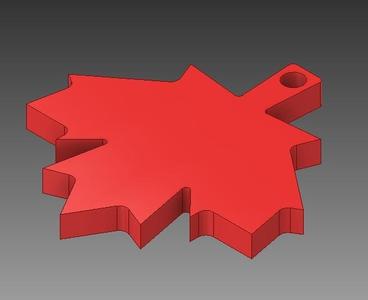 Canada Maple Leaf Key Chain