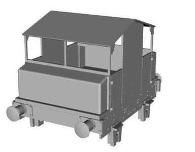 GWR Standard Gauge Simplex shunting loco nos 23,24,26 and 27 1/32 scale