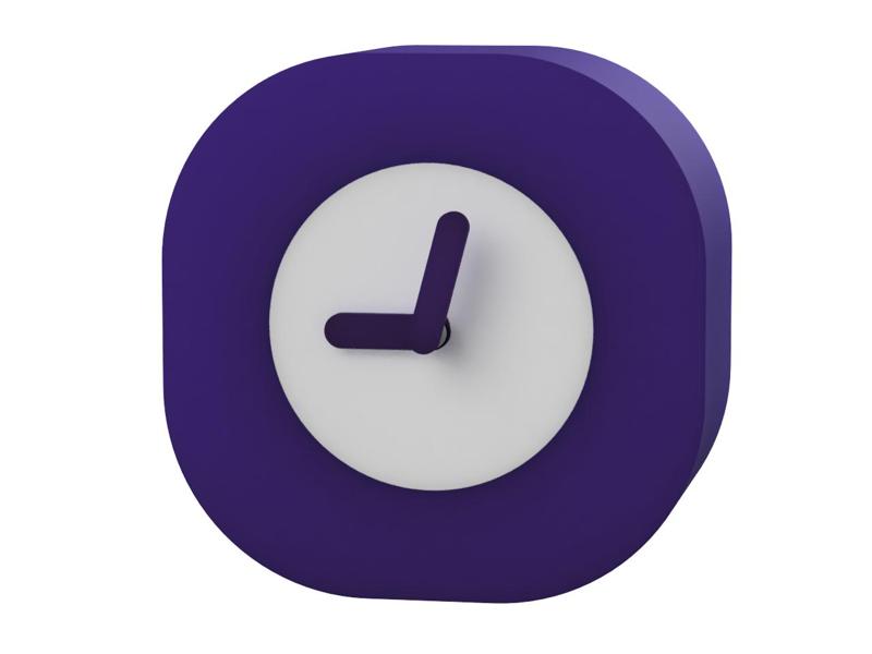 3D Android-Inspired Clock Model desktop