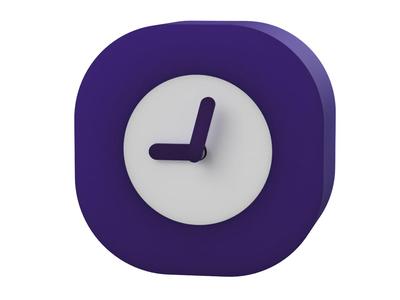 3D Android-Inspired Clock Model desktop