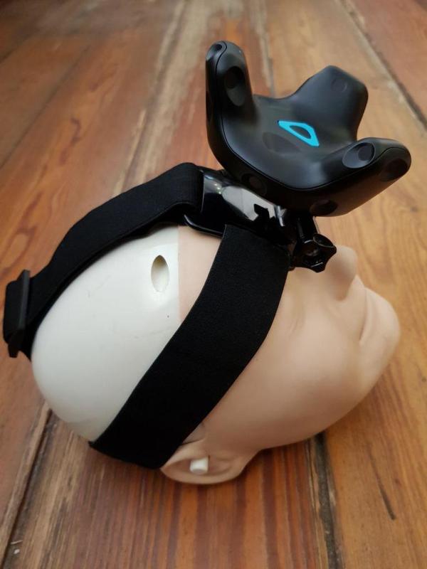 Vive Tracker GoPro Head Mount adapter