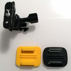 Fixation de base plate KeyMission 360 (Base mount flat)