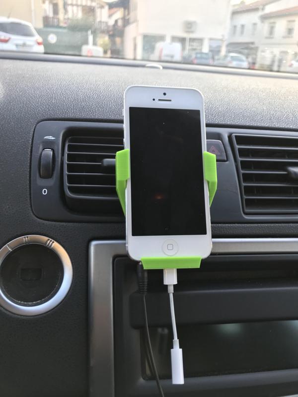 support voiture iphone 5/5S/SE