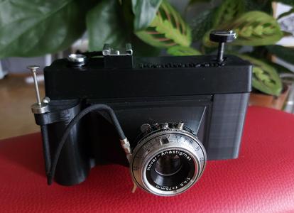 Praktica MTL5B Conversion To Panoramic Film Camera