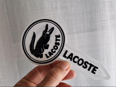 Lacoste bookmark